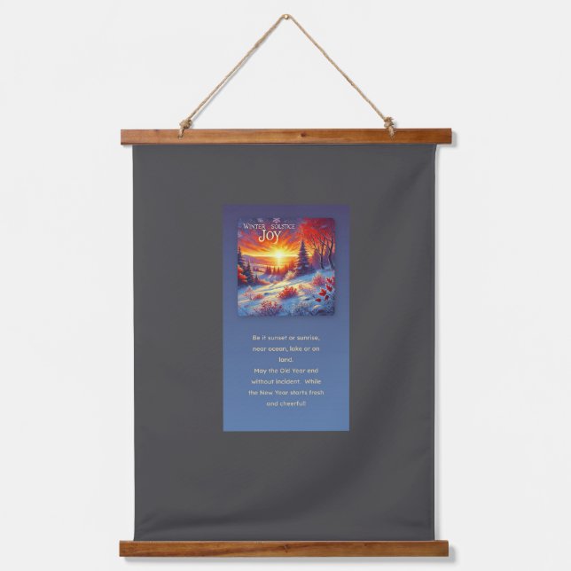 Winter Solstice Hanging Tapestry (Front)