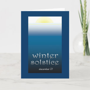 Winter Solstice Holiday Card