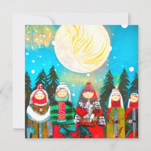 Winter Solstice Holiday Card (Front)