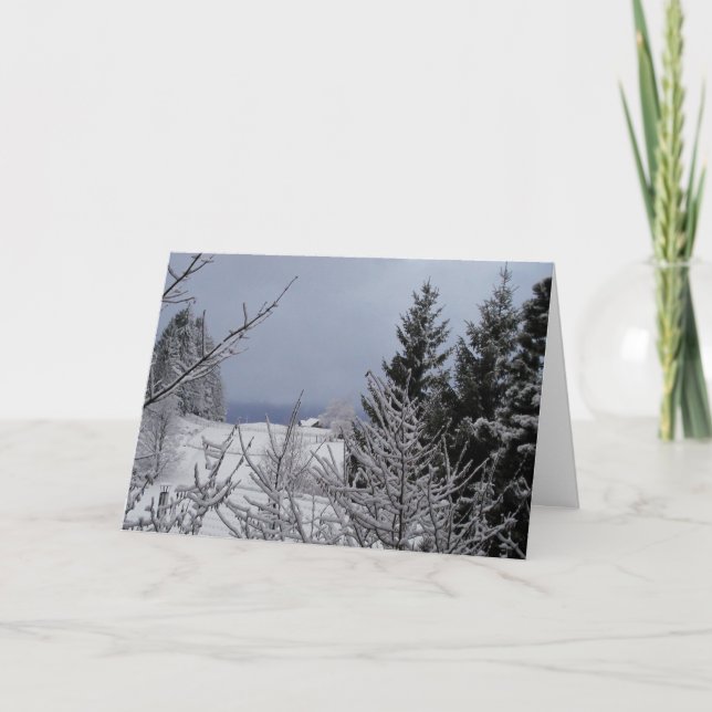 Winter Solstice Holiday Card (Front)