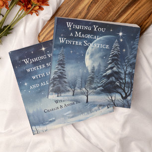 Winter Solstice Holiday Greeting Card