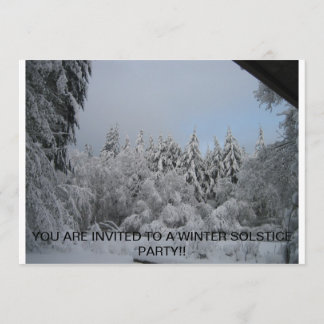 WINTER SOLSTICE INVITE