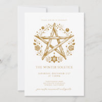 Winter Solstice Party Invitation