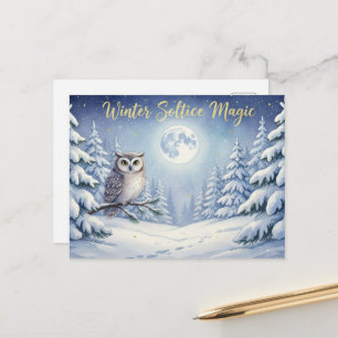 Winter Solstice Postcard