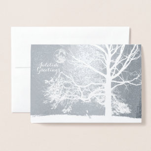 Winter Solstice:  Prospect Park-Holiday Foil Card
