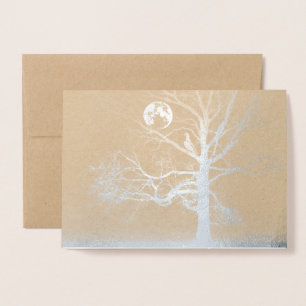 Winter Solstice:  Prospect Park-holiday Foil Card