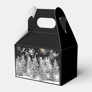 Winter Solstice Snowfall Favour Box