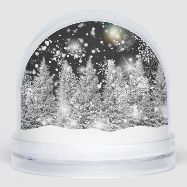 Winter Solstice Snowfall  Snowglobe (Front)