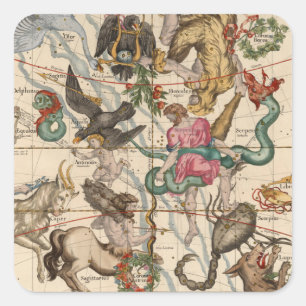 Winter Solstice Square Sticker