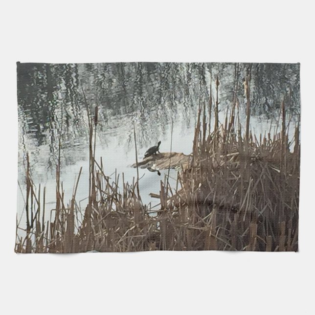 Winter Solstice Tea Towel (Horizontal)