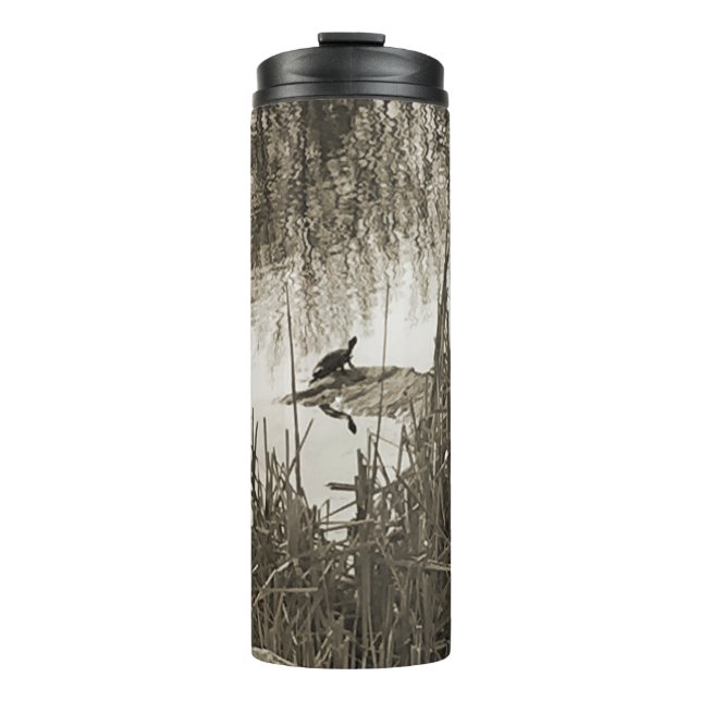 Winter Solstice Thermal Tumbler (Front)