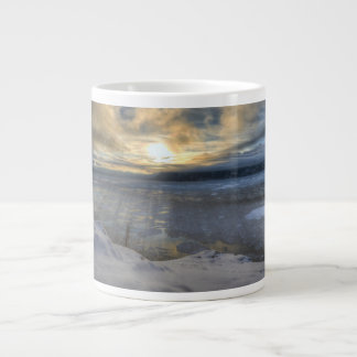 Winter Solstice Turnagain Arm Large Coffee Mug