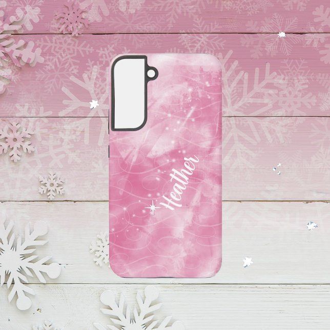 Winter Sparkle Samsung Galaxy S22+ Case (Creator Uploaded)