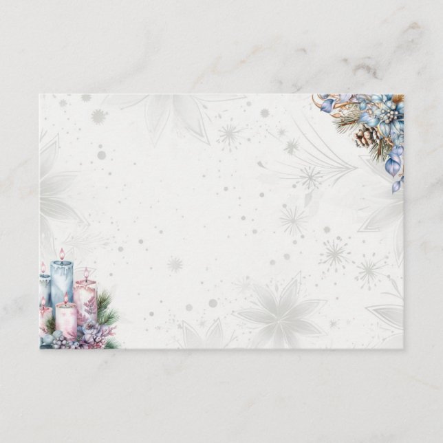 Winter Spice Basic Blank Recipe Card (Front)