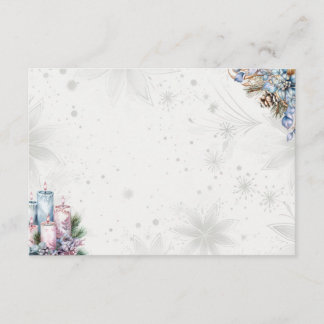 Winter Spice Basic Blank Recipe Card