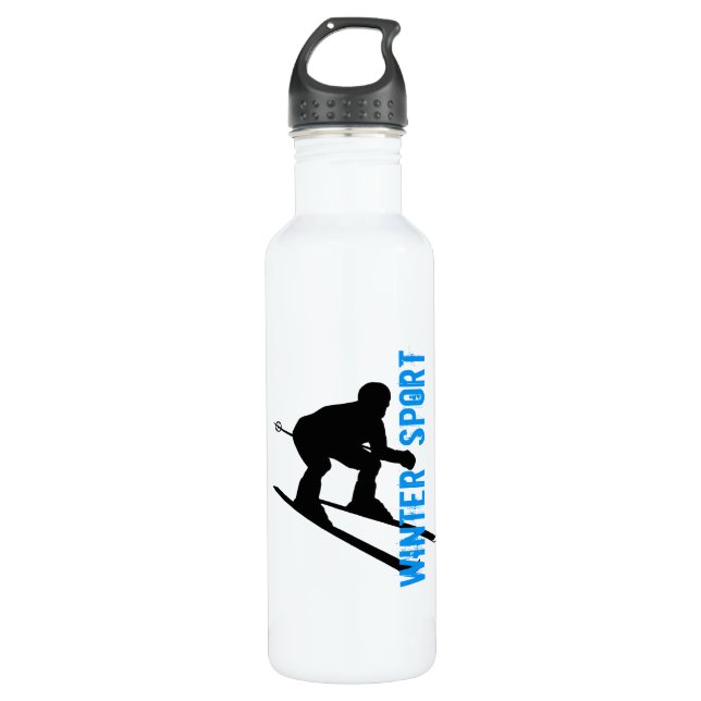 Winter Sport Ski Bottle 2 (Front)
