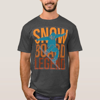 Winter Sport Snowboard Legend Snowboarding  T-Shirt