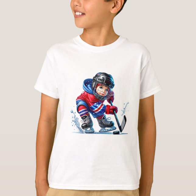Winter Sports Kids T-Shirt (Front)