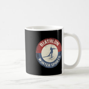 Winter Sports Ski Biathlon Coffee Mug