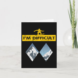 Winter Sports Ski Snowboarder Skier Snowboard Funn Card