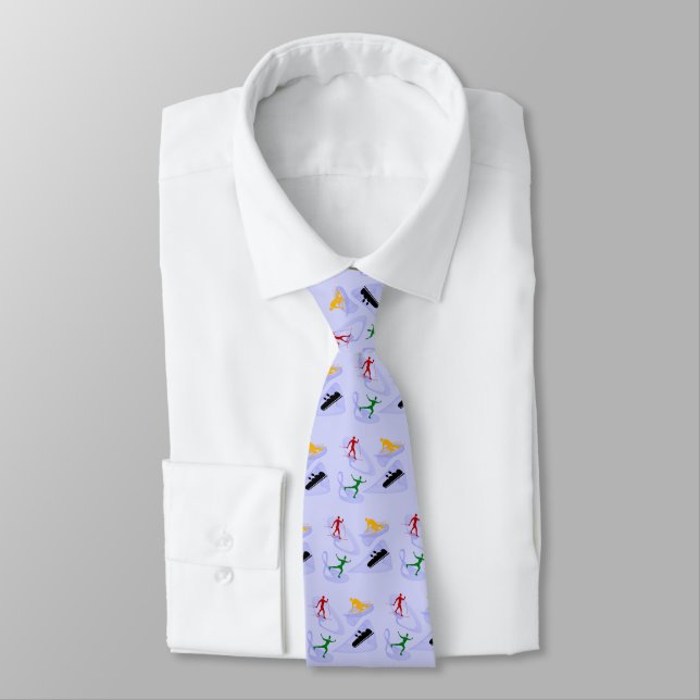 Winter Sports Tie (Tied)