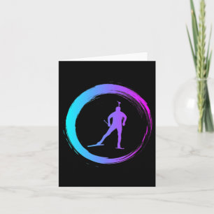 Winter Sports Winter Season Biathlon Card