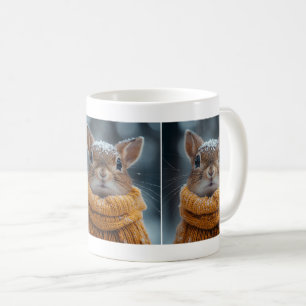 Winter Squirrel Coffee Mug