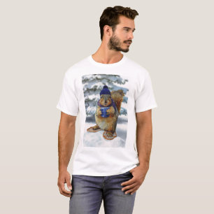 Winter Squirrel T-Shirt
