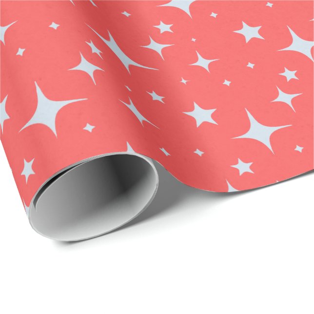 Winter Starburst Gift Wrap (Roll Corner)