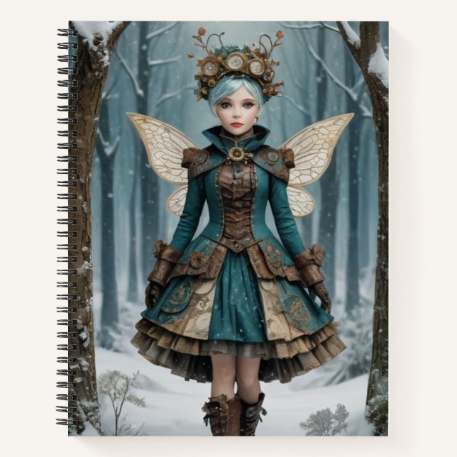 Winter Steam Notebook (Front)