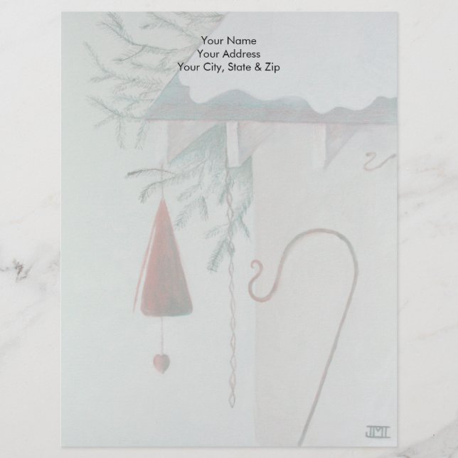 Winter Still Life Customised Letterhead (Front)