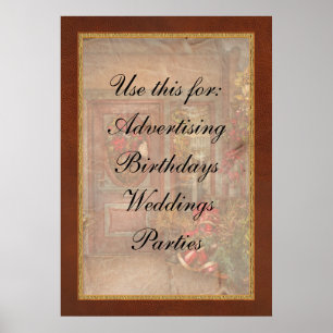 Winter - Store - Dressed for the holidays Poster