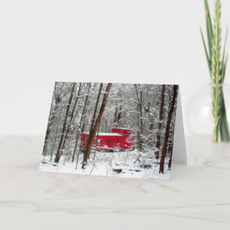 Winter storm (Greeting Card) Card