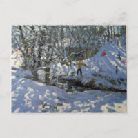 Winter Stream Derbyshire