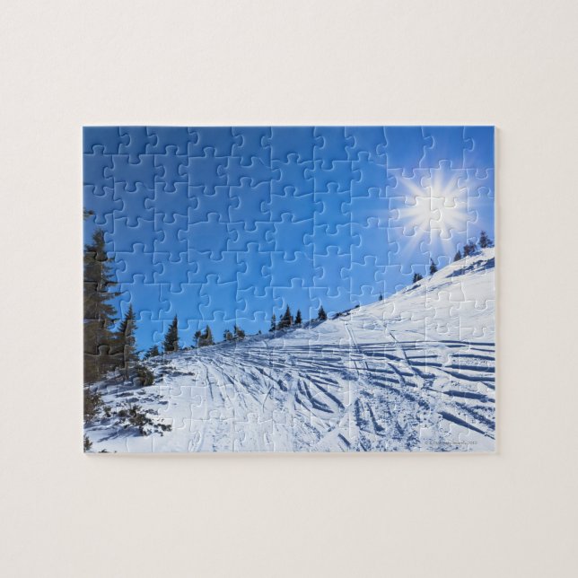 Winter sun 4 jigsaw puzzle (Horizontal)