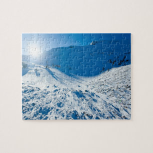 Winter sun jigsaw puzzle