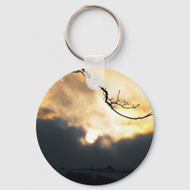 Winter Sun Key Ring (Front)
