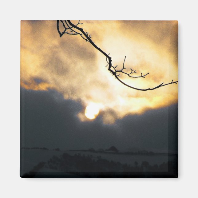 Winter Sun Magnet (Front)