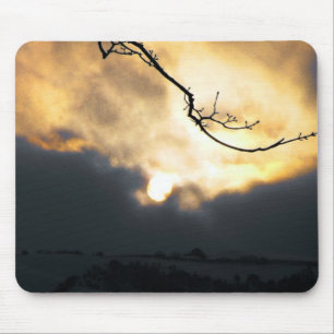 Winter Sun Mouse Pad