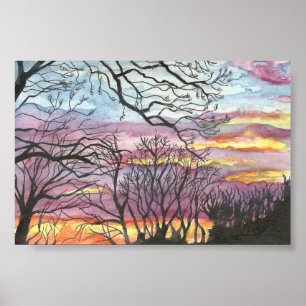 Winter Sunrise Fine Art Print