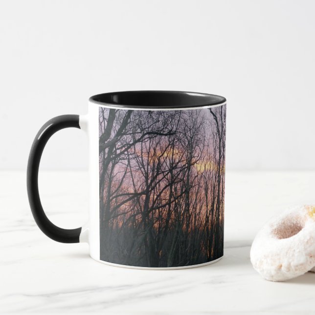 Winter Sunrise II Mug (With Donut)