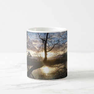 Winter Sunset . Coffee Mug