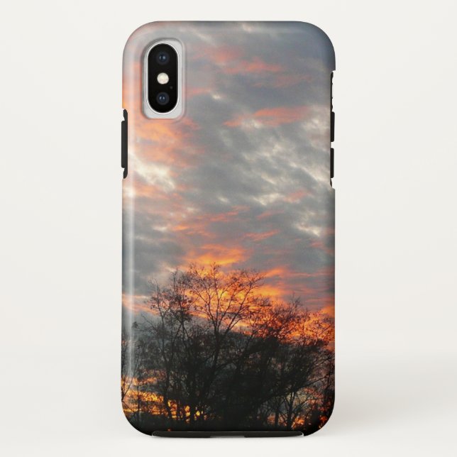 Winter Sunset Nature Landscape Photography Case-Mate iPhone Case (Back)