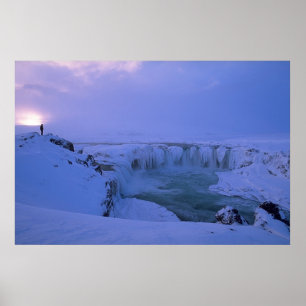 Winter Sunset Poster