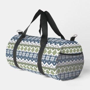 Winter Sweater Duffle Bag