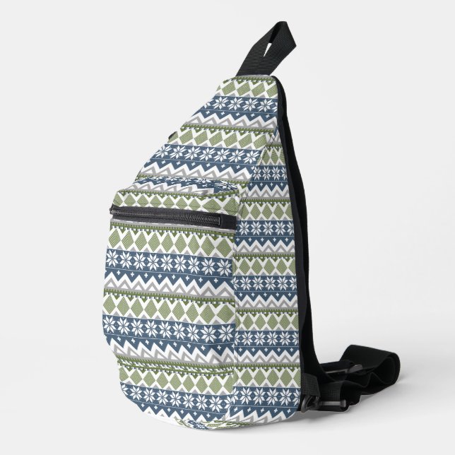 Winter Sweater Sling Bag (Right Corner)