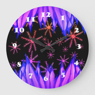 Winter Sweetness Wall Clock