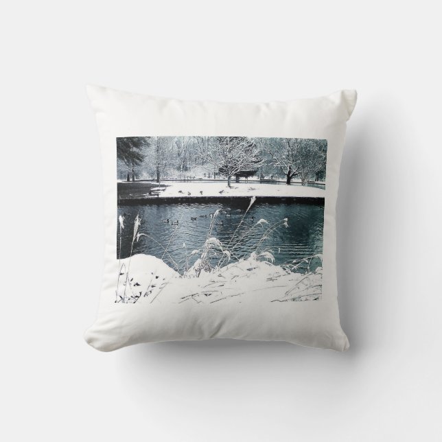 Winter Swim Cushion (Front)