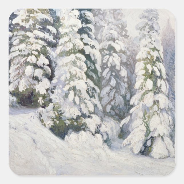 Winter Tale, 1913 Square Sticker (Front)