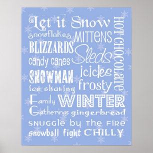 Winter Theme Poster